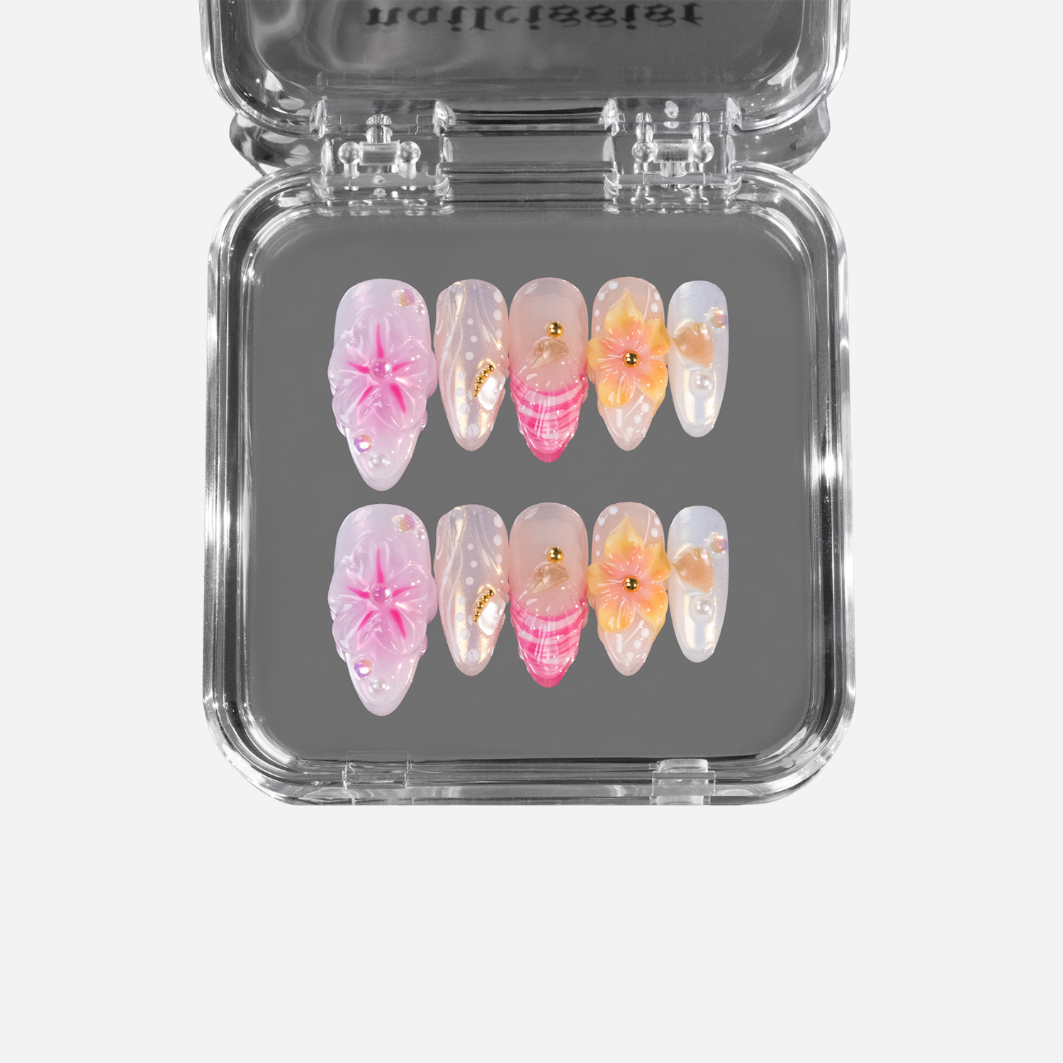 hawaiian press on nails