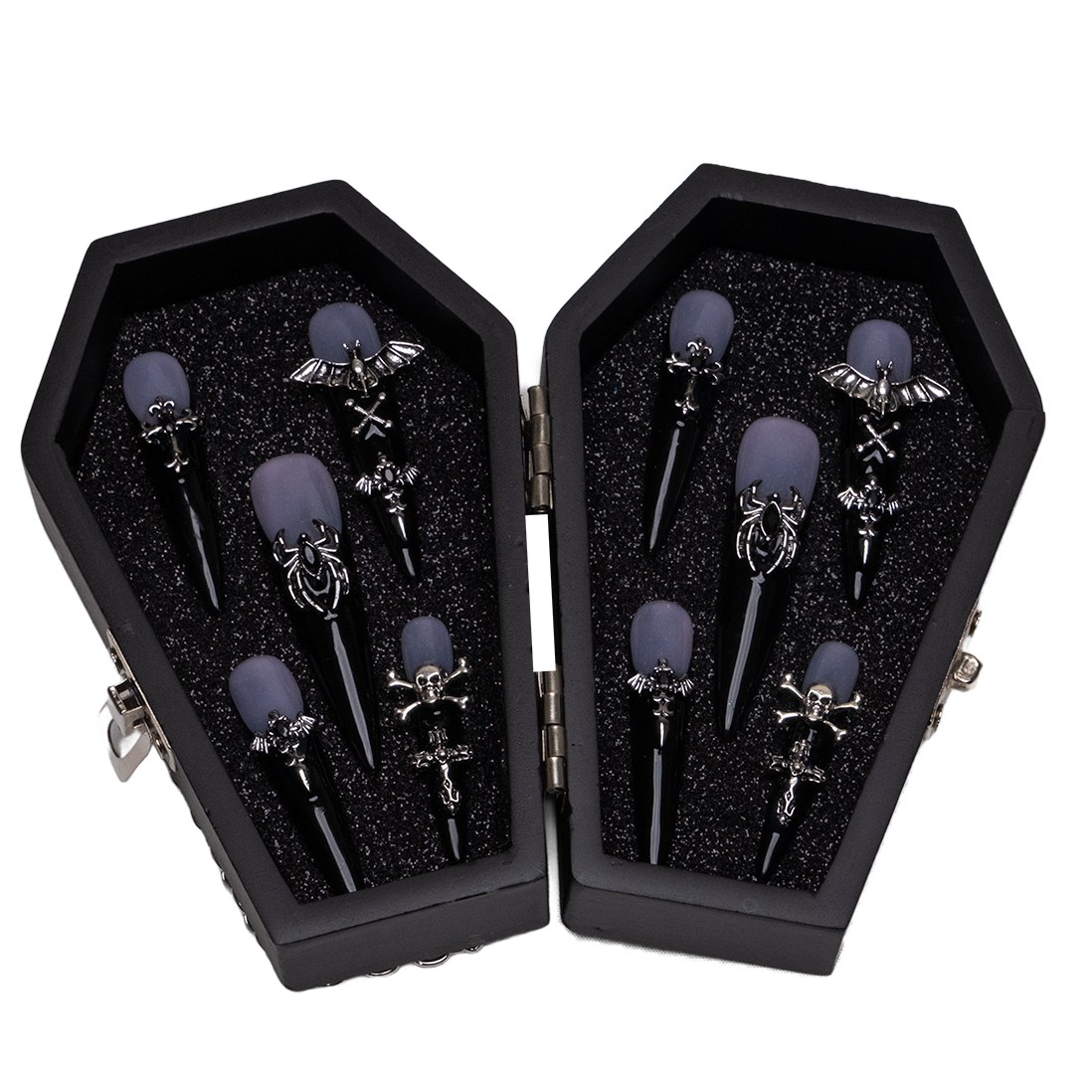 GOTHIC WITCH COFFIN SET