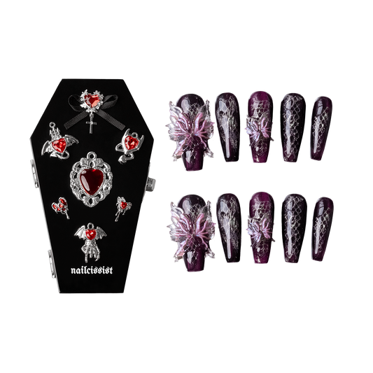 DARK FAIRY COFFIN SET