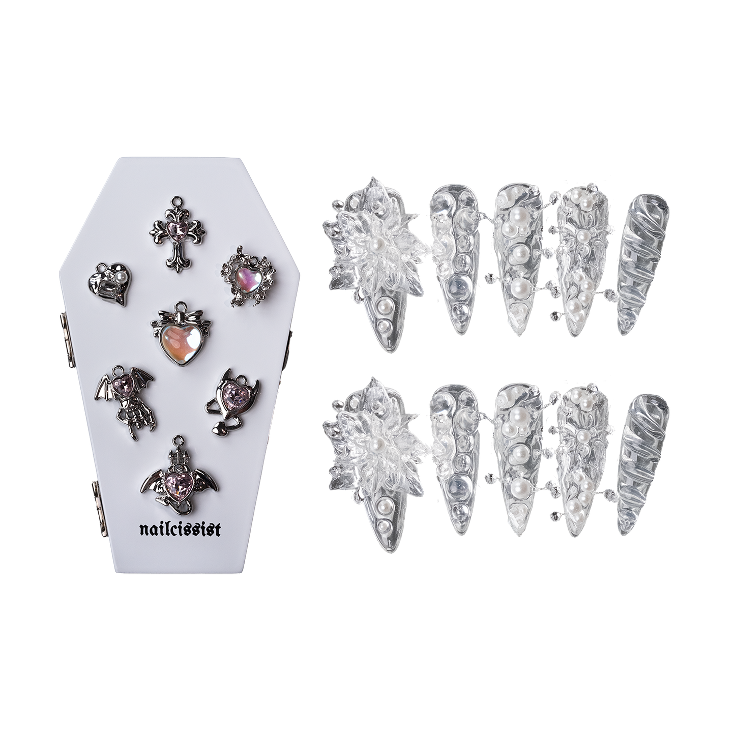 ICE WITCH COFFIN SET