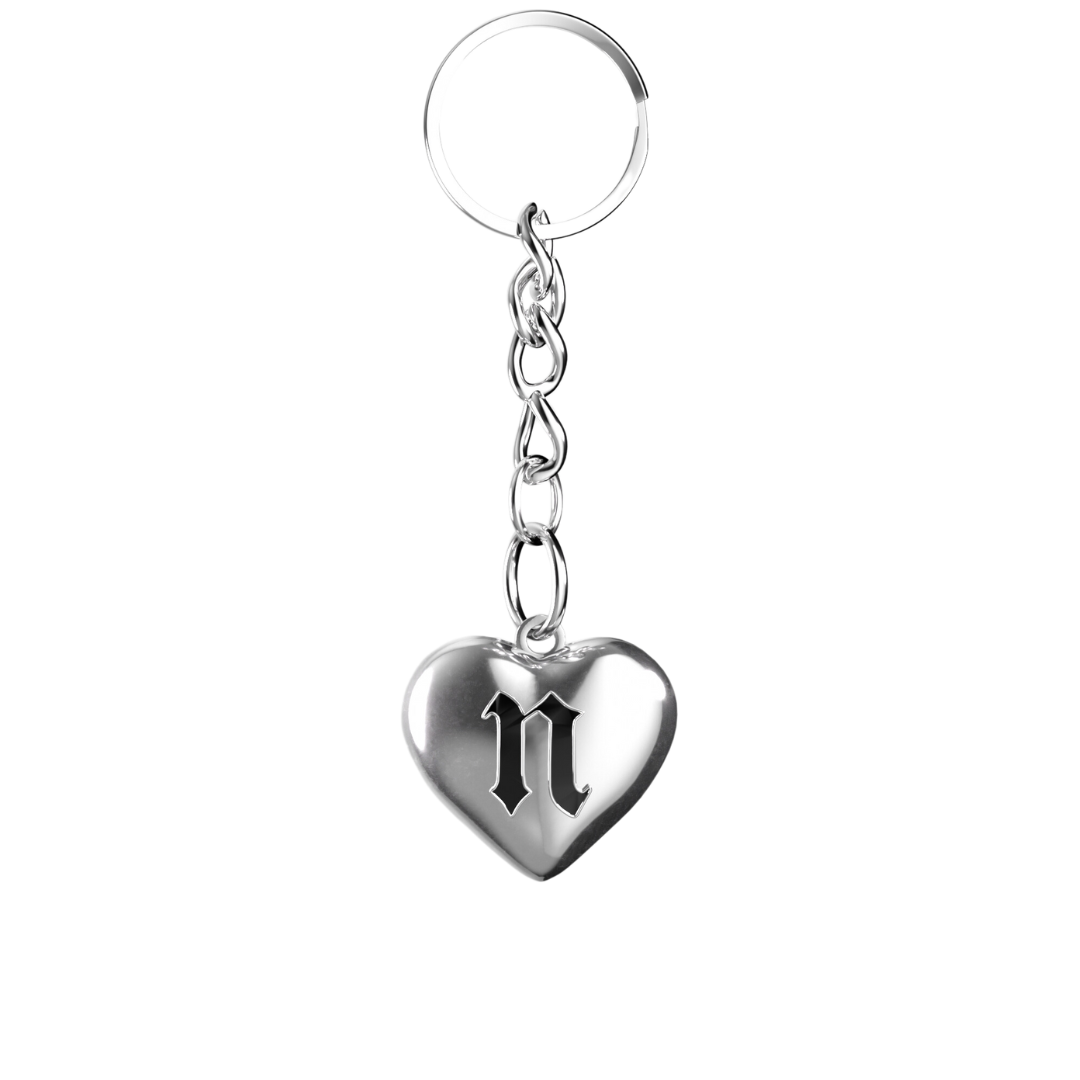 NAILCISSIST HEART KEYCHAIN