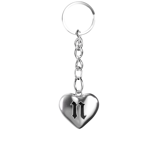 NAILCISSIST HEART KEYCHAIN