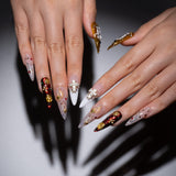 Long Catholic Coffin Nails