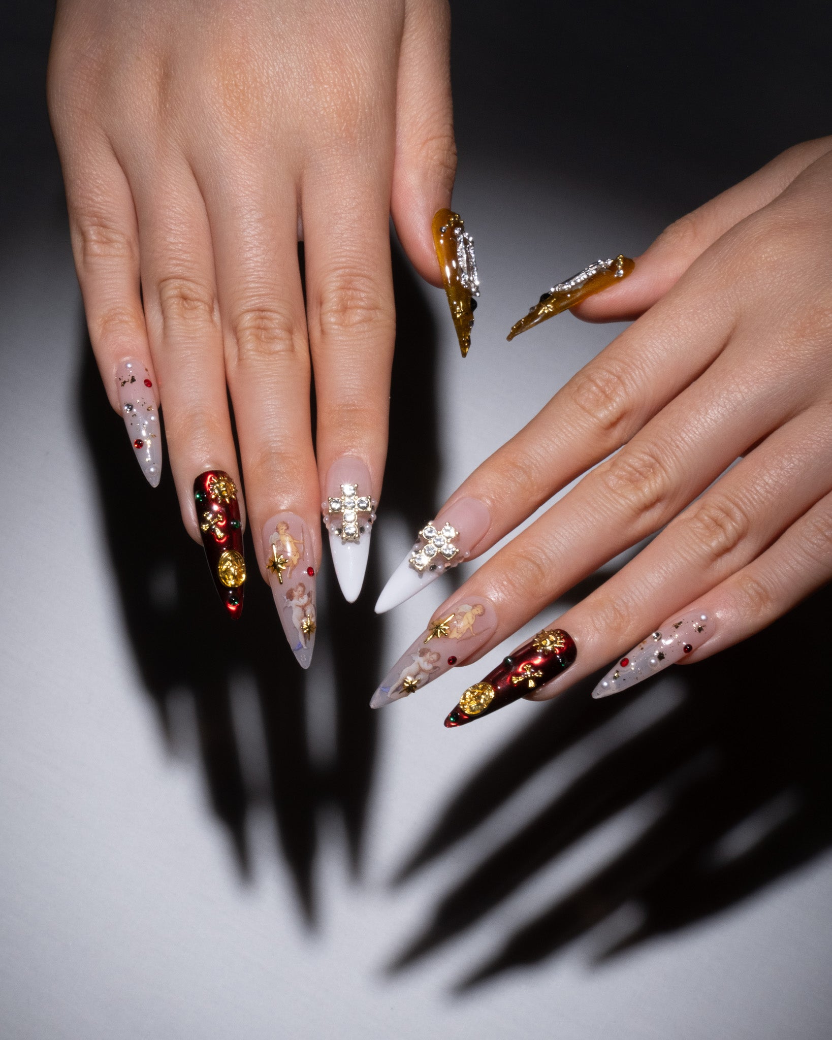 Long Catholic Coffin Nails