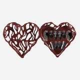 Graveyard Rose Heart Set