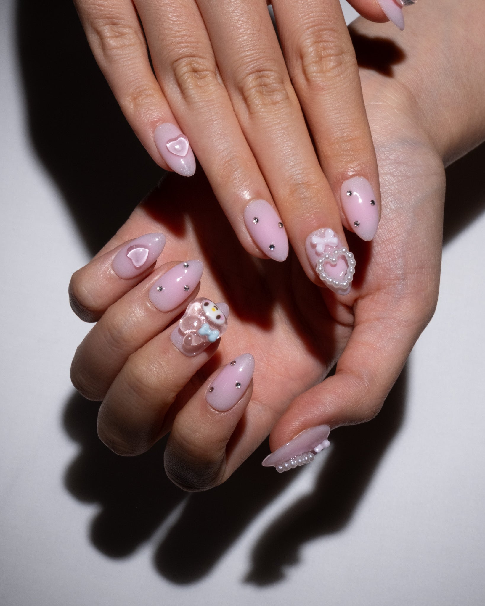 my mleody short press on nails