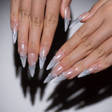3d wave texture stick on nails
