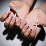 long siren french tips