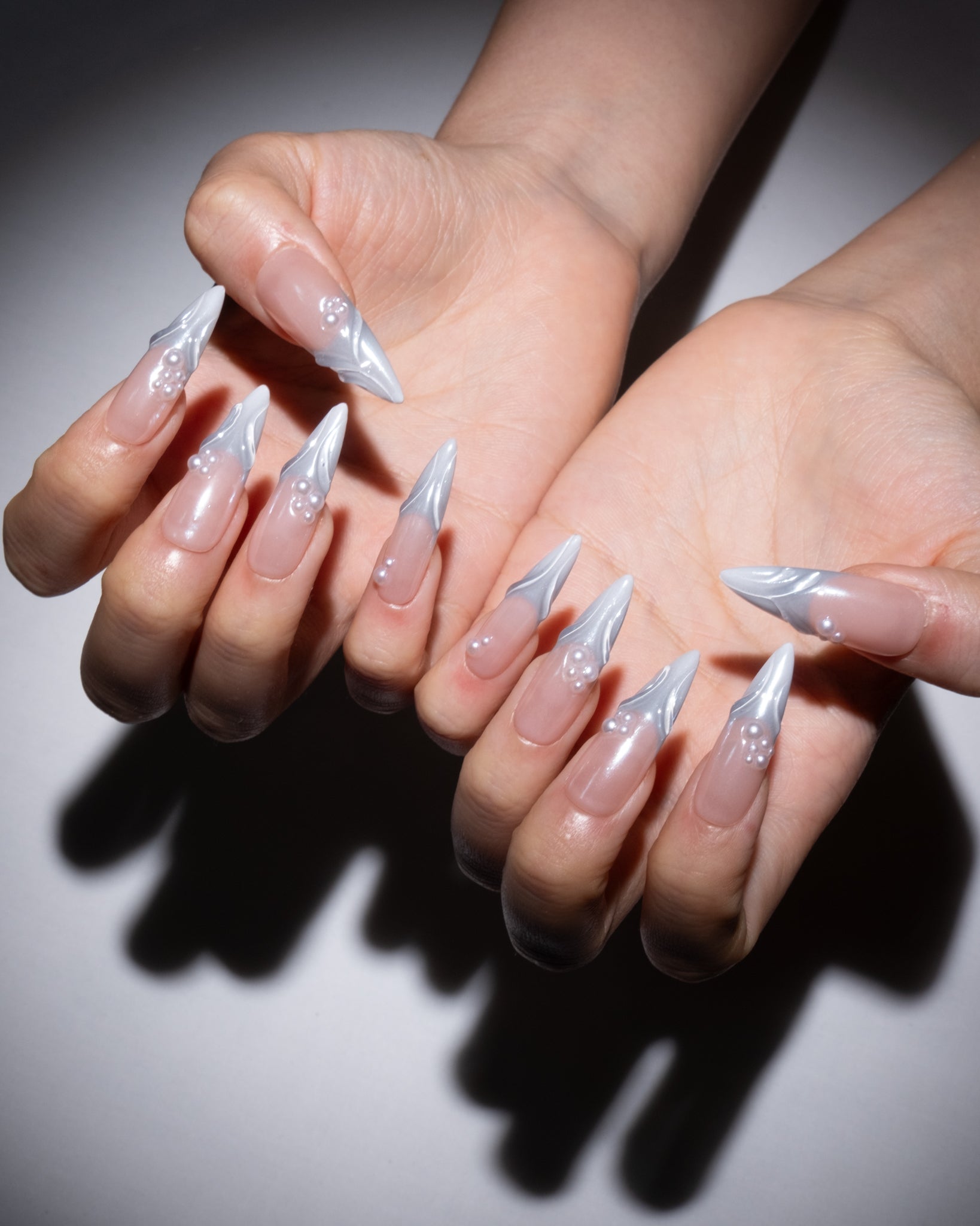 long siren french tips