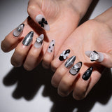 chrome pochacco nails