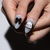 cute pup press-on nails